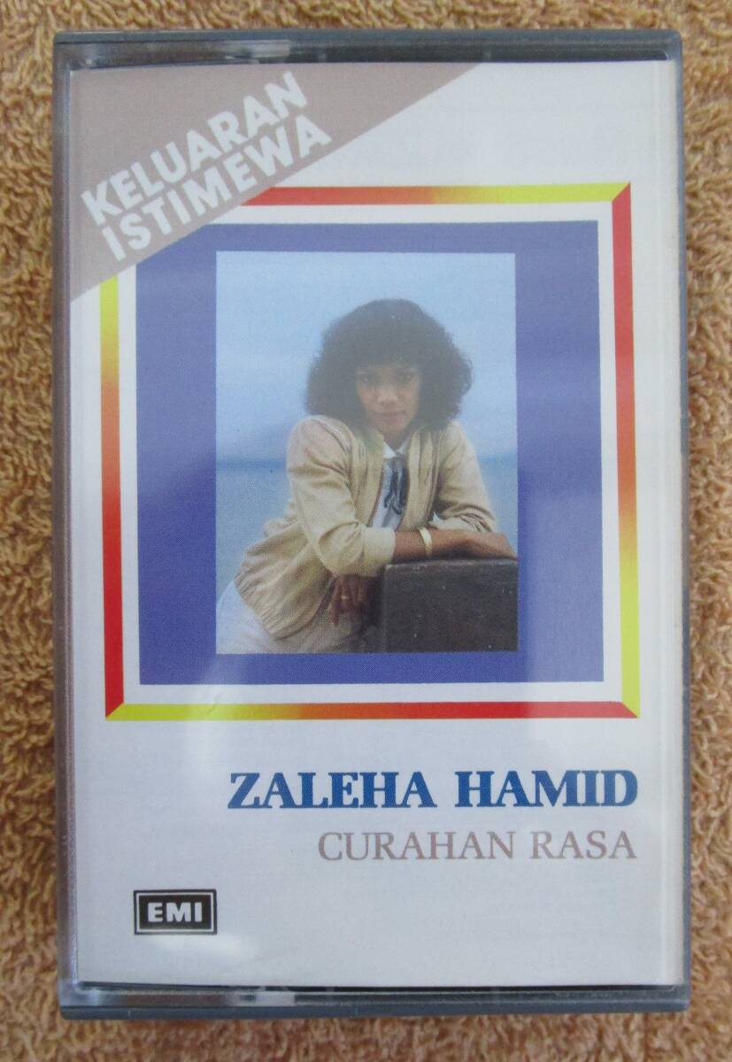 カセットテープ マレーシア盤 ザレハ・ハミッド Zaleha Hamid「ザレハ・ハミッド Zaleha Hamid「感情のほとばしり Curahan Rasa」(EMI)拍卖