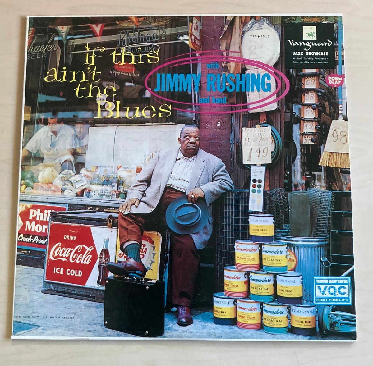 LPA25477 ジミー・ラッシング JIMMY RUSHING / イフ・ディス・エイント・ザ・ブルース 国内盤LP 盤良好 VANGUARD拍卖
