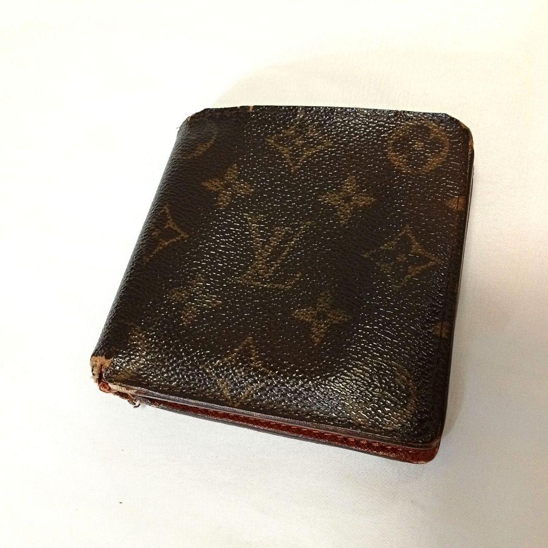 LOUISVUITTON ルイヴィトン ポルトフォイユマルコ モノグラム 折財布 送料無料 正規品 鑑定済み 人気ブランド 限定セール拍卖