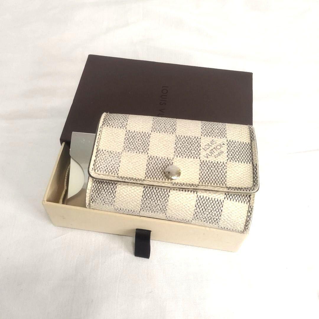 LOUISVUITTON ルイヴィトン ミュルティクレ6 キーケース ホワイト 送料無料 正規品 鑑定済み 人気ブランド 限定セール拍卖