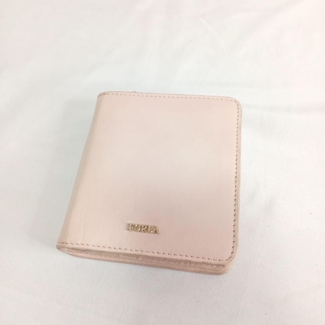 FURLA フルラ 二つ折り財布 ピンク レディースブランド 送料無料 正規品 鑑定済み 人気ブランド 限定セール拍卖