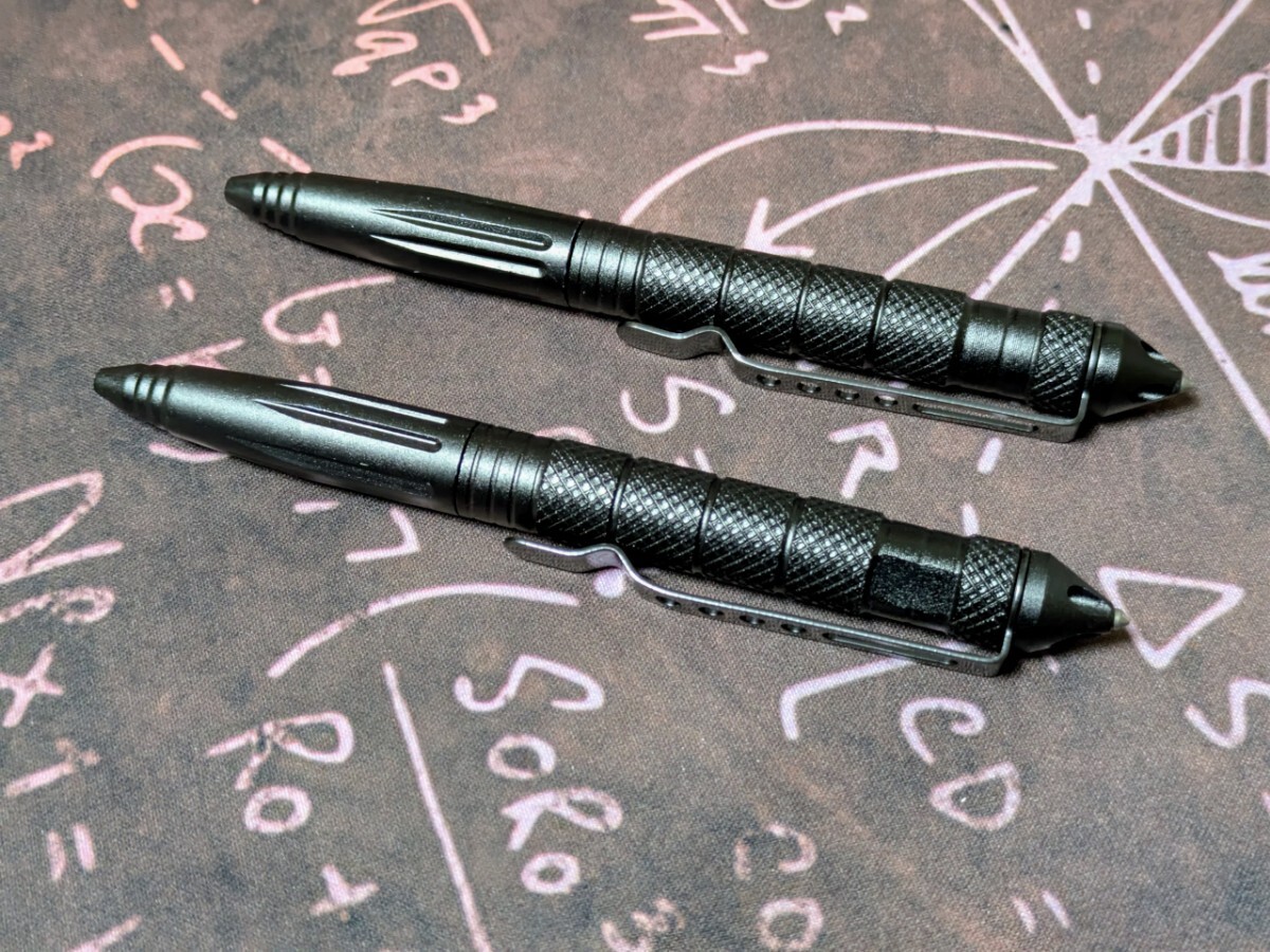 タクティカルペン 護身用ボールペン ブラック2本拍卖