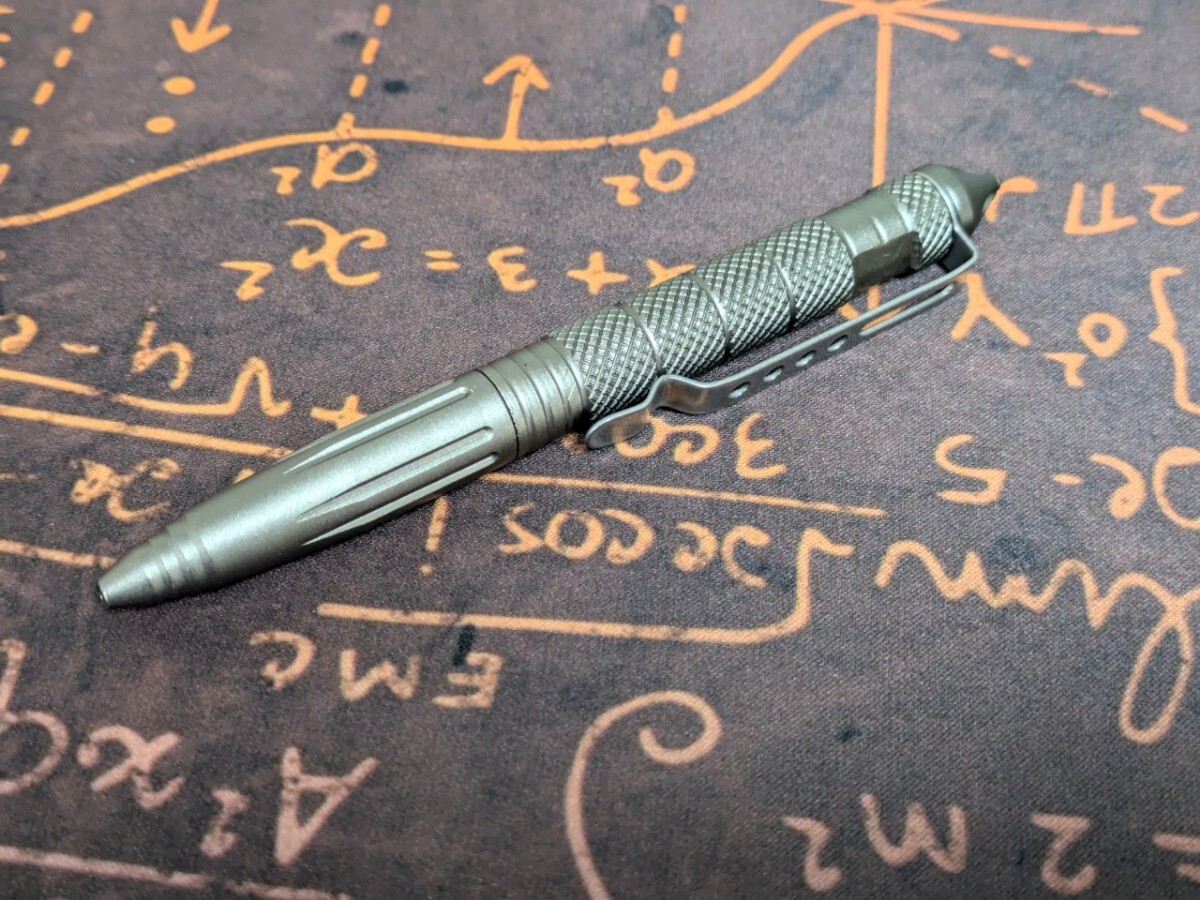 タクティカルペン 護身用ボールペン チタングレー拍卖