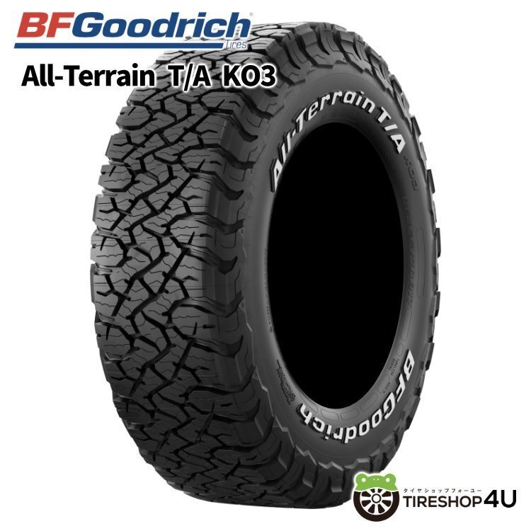 BFGoodrich オールテレーン T/A KO3 175/80R16 175/80-16 LT 92S RWL ホワイトレター BFグッドリッチ 取寄せ品 4本送料税込75,798円~拍卖