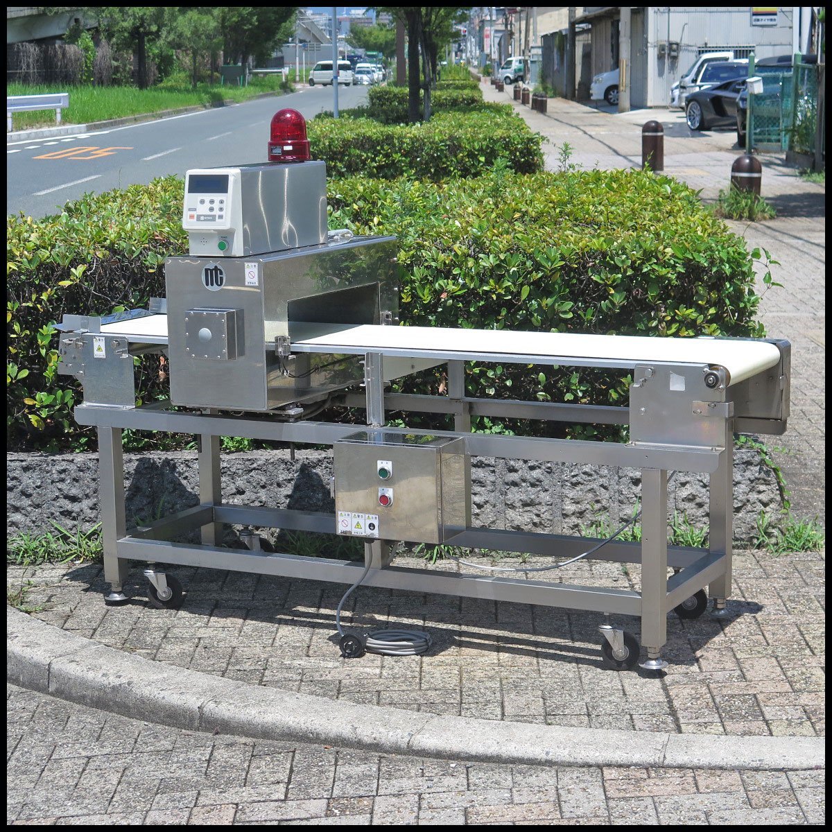 ●引取限定 MYTECH マイテック ステンレス仕様 金属検出機 CS2-C400S-CSP 【現状品】 金属検出器/金属探知機/検針機拍卖