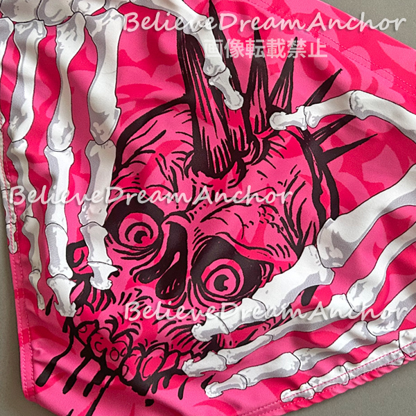 *即決*新品*8112*ワイルド メンズ モヒカン スカル柄 ローライズ ビキニ*M*スイムウェア ビーチバレー 水泳 ボディビル 競泳 ホットヨガ拍卖