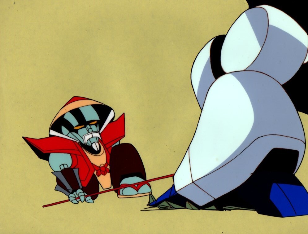 ☆魔神英雄伝ワタル2・セル画③・魔神シルバーパワー+おまけ・サンライズ・大河原邦男・芦田豊雄・タカラ・ドアクダー魔神・プラクション拍卖