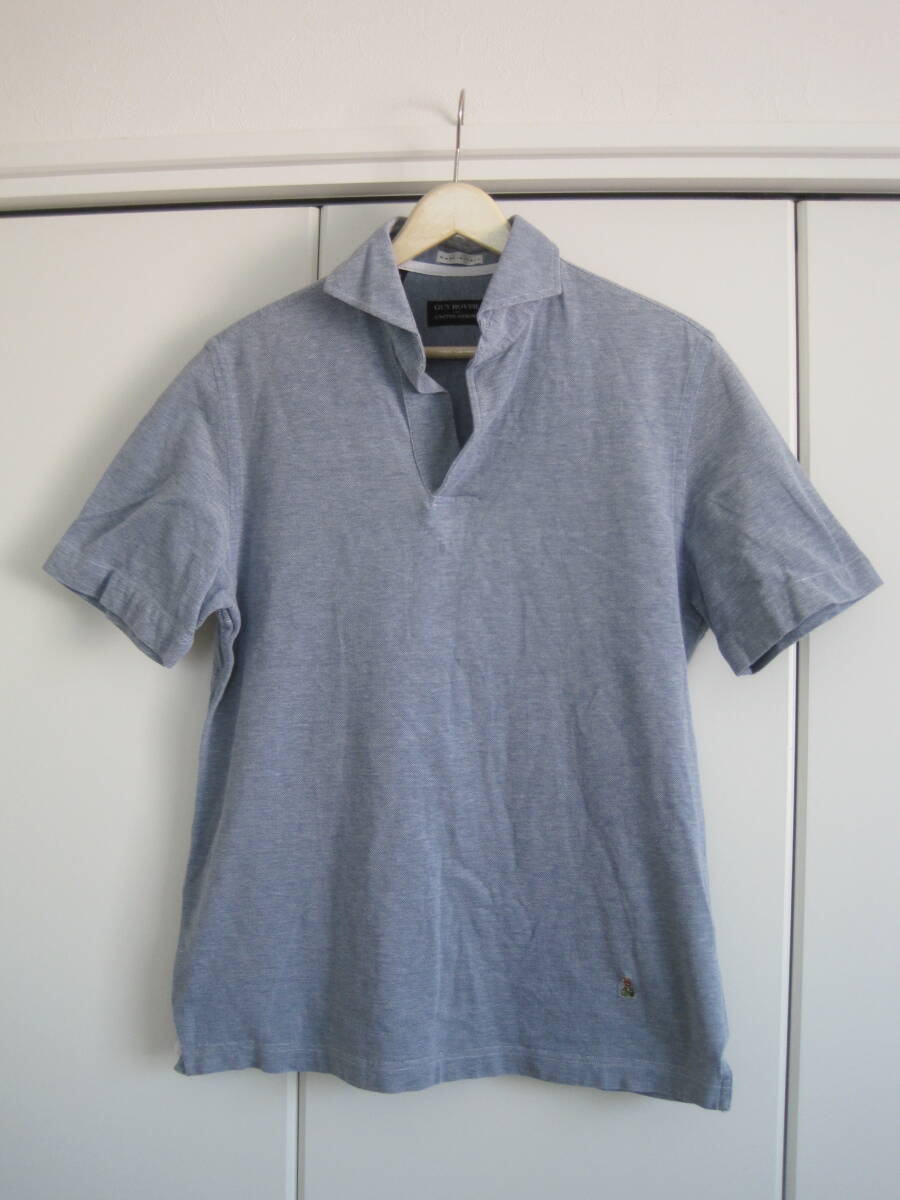 イタリア製 コラボ GUYROVER per ユナイテッドアローズ ギローバー 半袖プルオーバーシャツ M拍卖