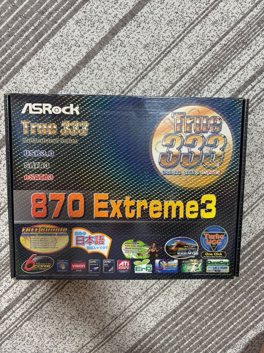 新品 ASROCK 870 extreme3 マザーボード拍卖