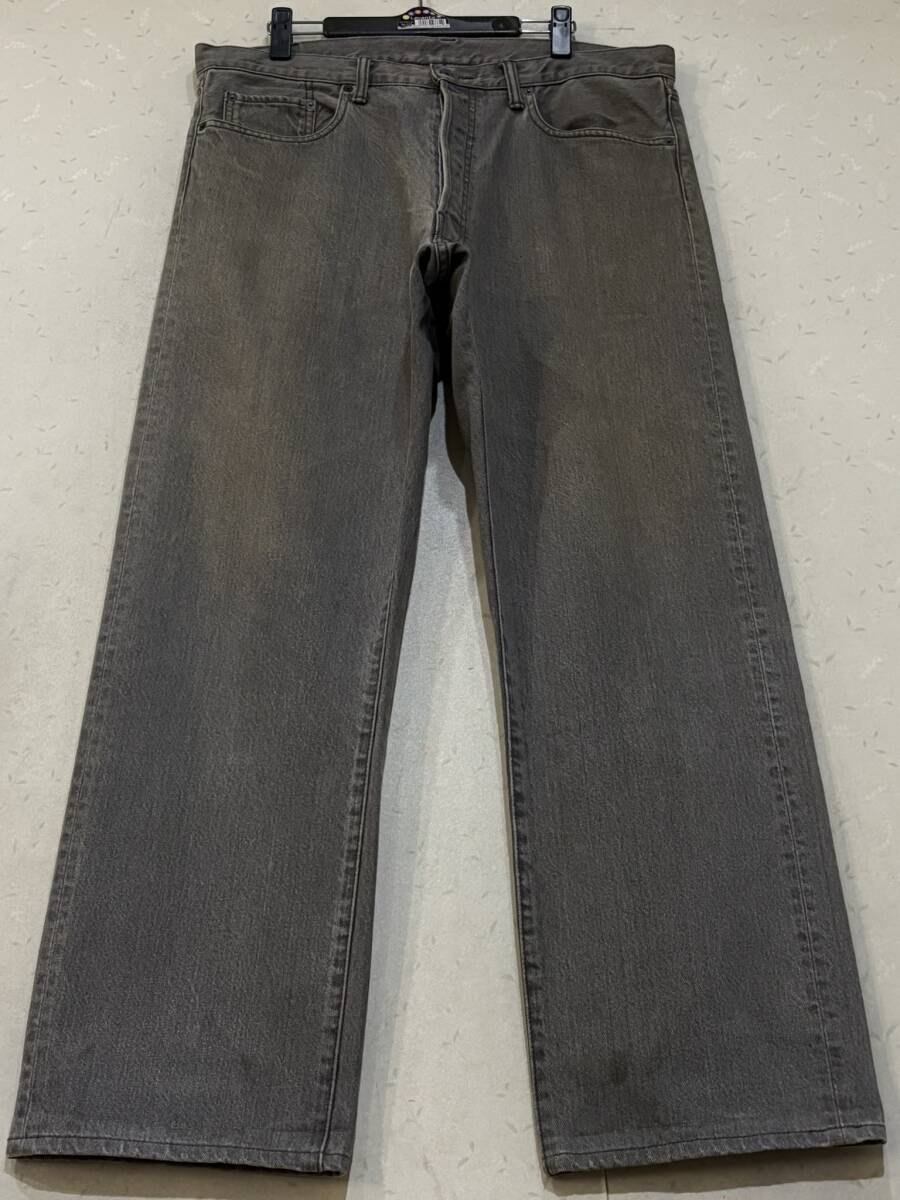 ※Tenderloin テンダーロイン デニムパンツ グレー 日本製 大きいサイズ 36 BJBE.G拍卖