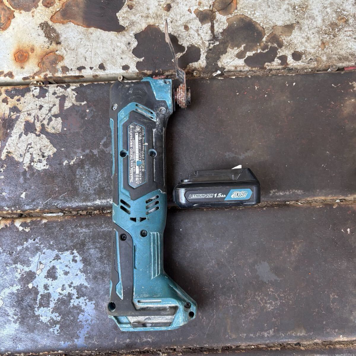 送料無料 makita マキタ 10.8V 充電式マルチツール TM30D マルチツール 切断機 工具 BL1015 バッテリー HIKOKI ハイコーキ HITACHI拍卖