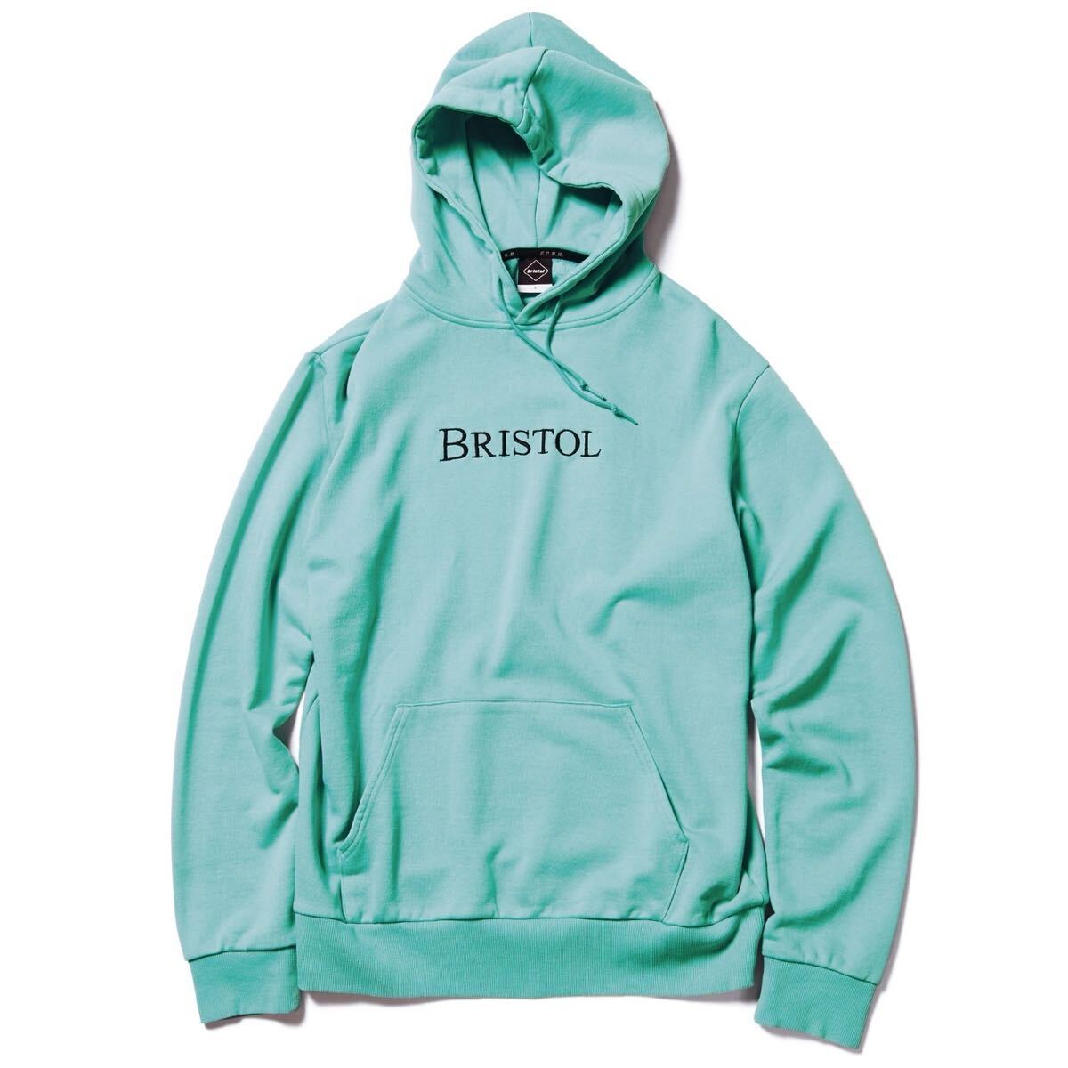 【良品】 FCRB f.c real bristol エフシーレアルブリストル SOPHNET ソフ BRISTOL EMBROIDERY HOODIE フーディー スウェット LIGHT BLUE 拍卖