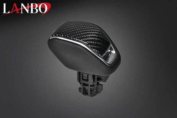 LANBO プレミアム シフトノブ 80 ハリアー / RAV4 カーボン 本革 純正交換 LSK30-BK拍卖