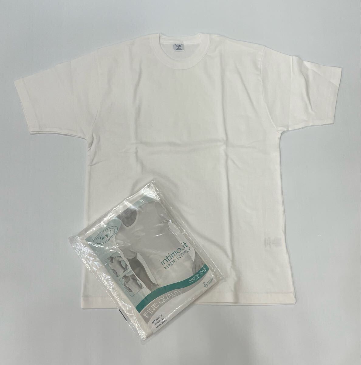 ジチピ GICIPI グローンゴ GRONGO クルーネックフィットTシャツ フライス編み 2501P GRONGO S/S CREWNECK T-SHIRTSMADE IN ITALY 3 白拍卖