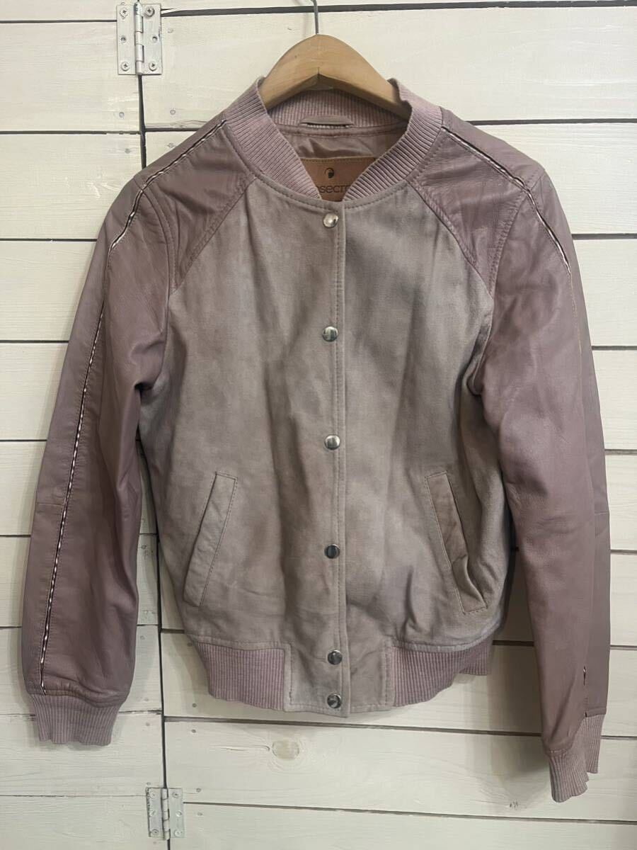 GOOSE CRAFT グースクラフト bomber057 レザーブルゾン レザージャケット レザー拍卖