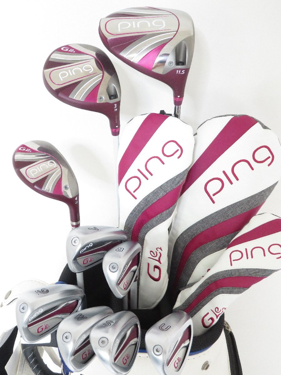 ◆4974◆程度◎・満足度◎◆ 超豪華 ピン G Le2 統一セッティング ◆1W ELDIO R&Aフレックス◆ゴルフクラブセット◆パター無・バッグ無拍卖