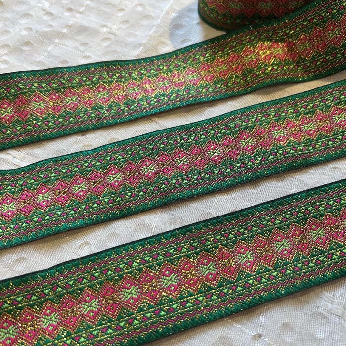 50cmでお届けします チロリアンテープ アジアン エスニック リボン テープ 刺繍 ハンドメイド お花 チェンマイ 手芸用品拍卖