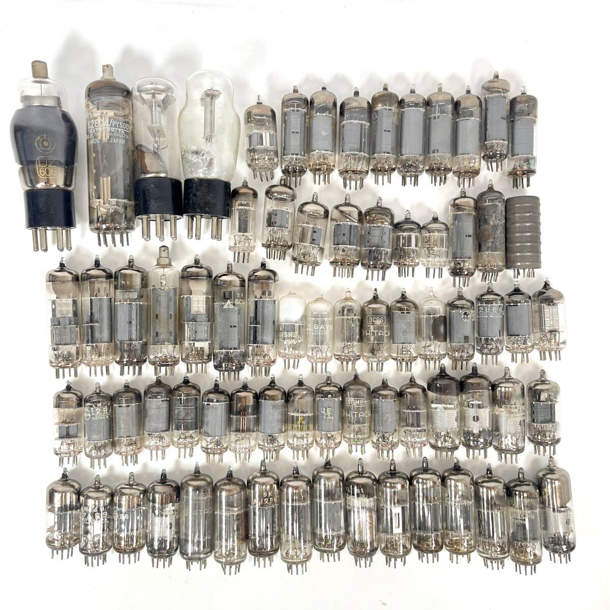 (志)【おまとめ】真空管のみ 74点 大量 ミニチュア MT管 サブミニチュア だるま管 GT管 日立 三菱 National 松下 他 検)アンプ 音響(o0724C拍卖