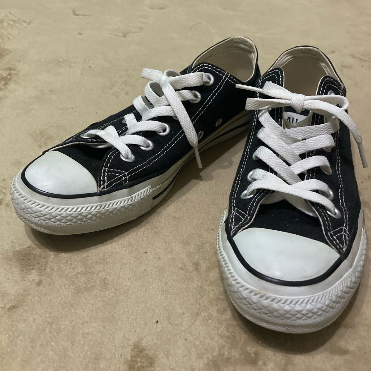 CONVERSE ALL STAR コンバース 白黒 24.5cm拍卖