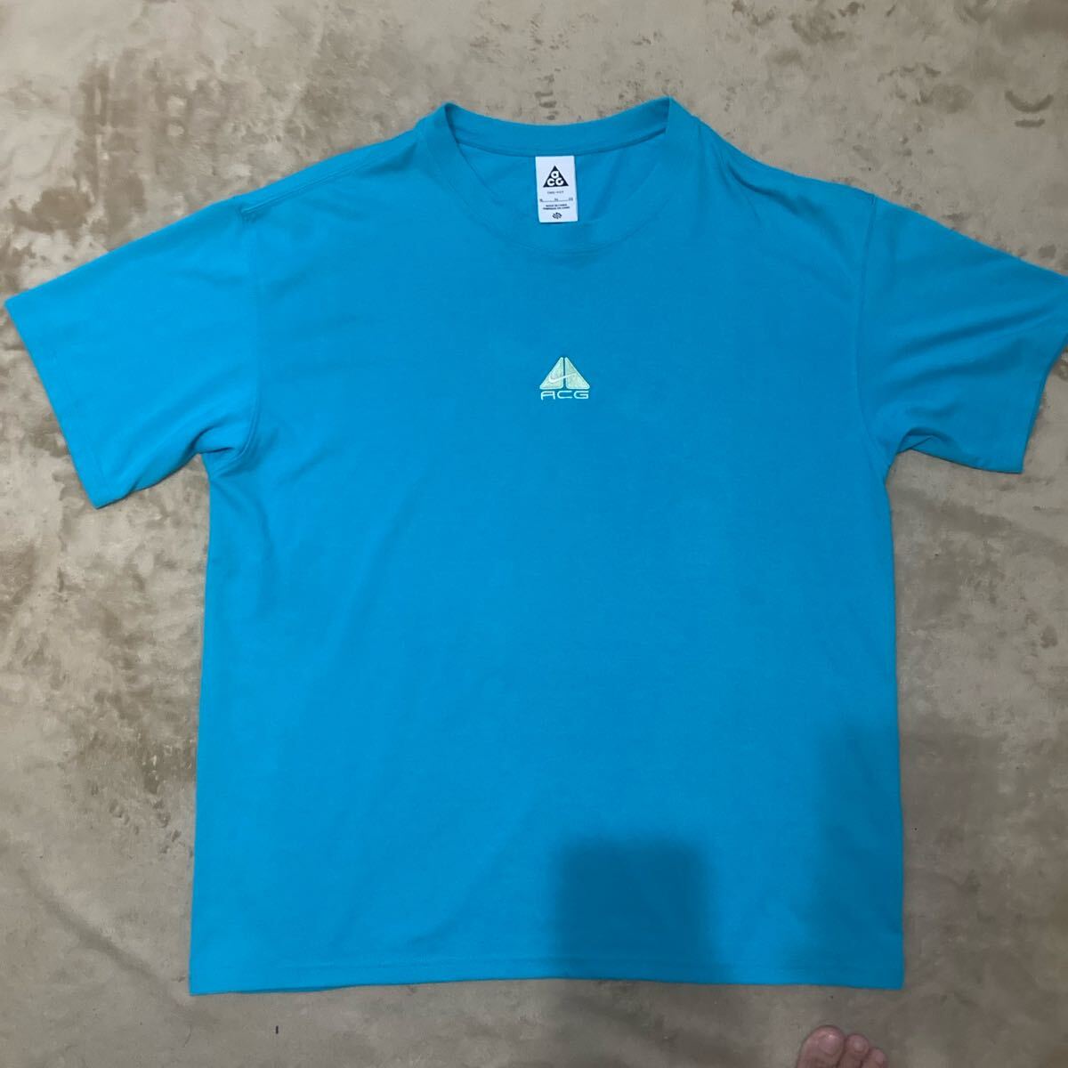 NIKE ナイキ ACG ライトブルー Tシャツ XLサイズ拍卖