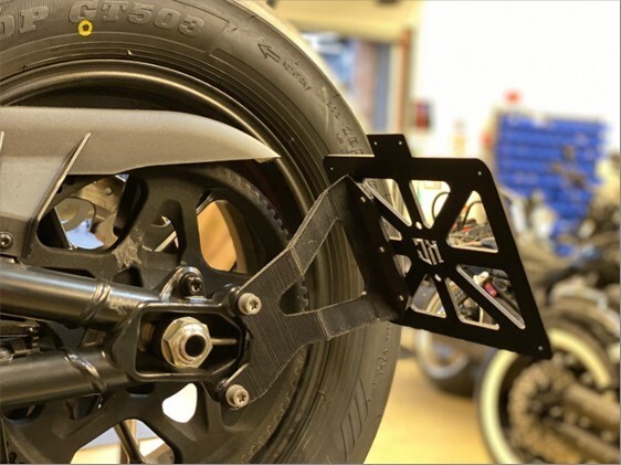 ハーレー スポーツスターS 21- キラーカスタム サイドナンバー ステー 新品 .KIL-LPB-N-SP21-B.S02 在庫処分拍卖