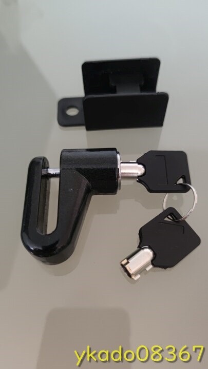 P1742: 抗盗難防止 ディスクブレーキロック スクーター バイク オートバイ 自転車 安全ロック拍卖