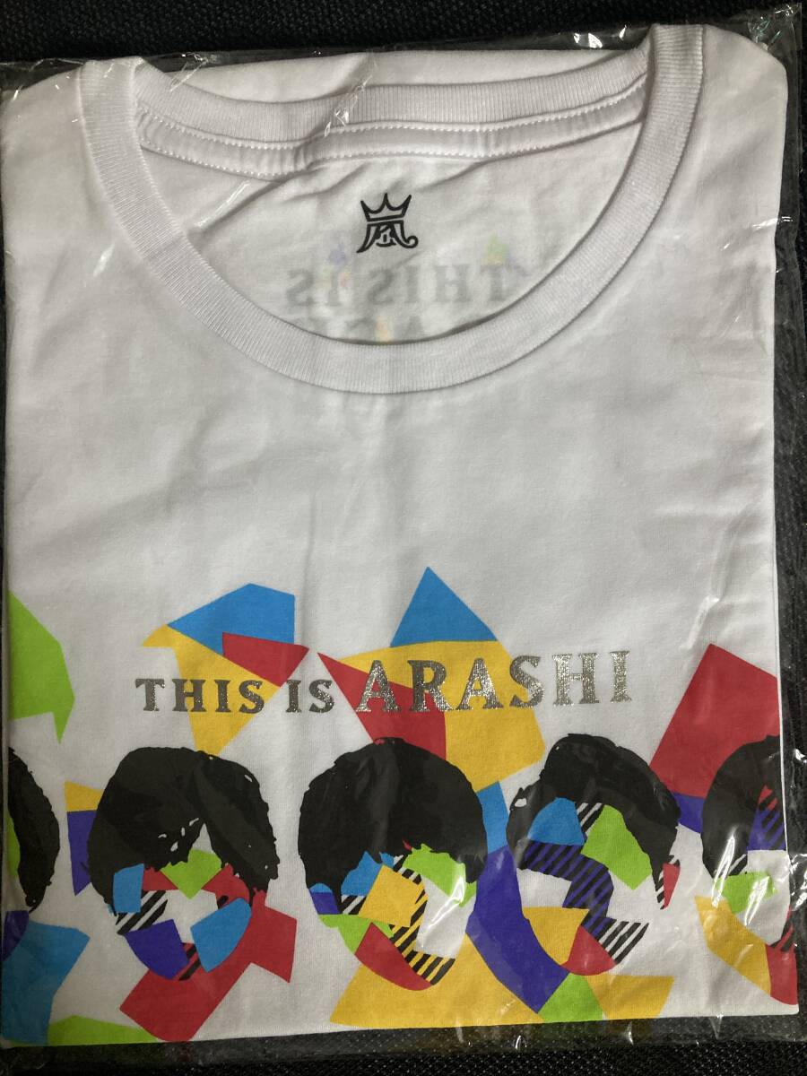 This is 嵐 グッズ Tシャツ 展覧会 フリー拍卖