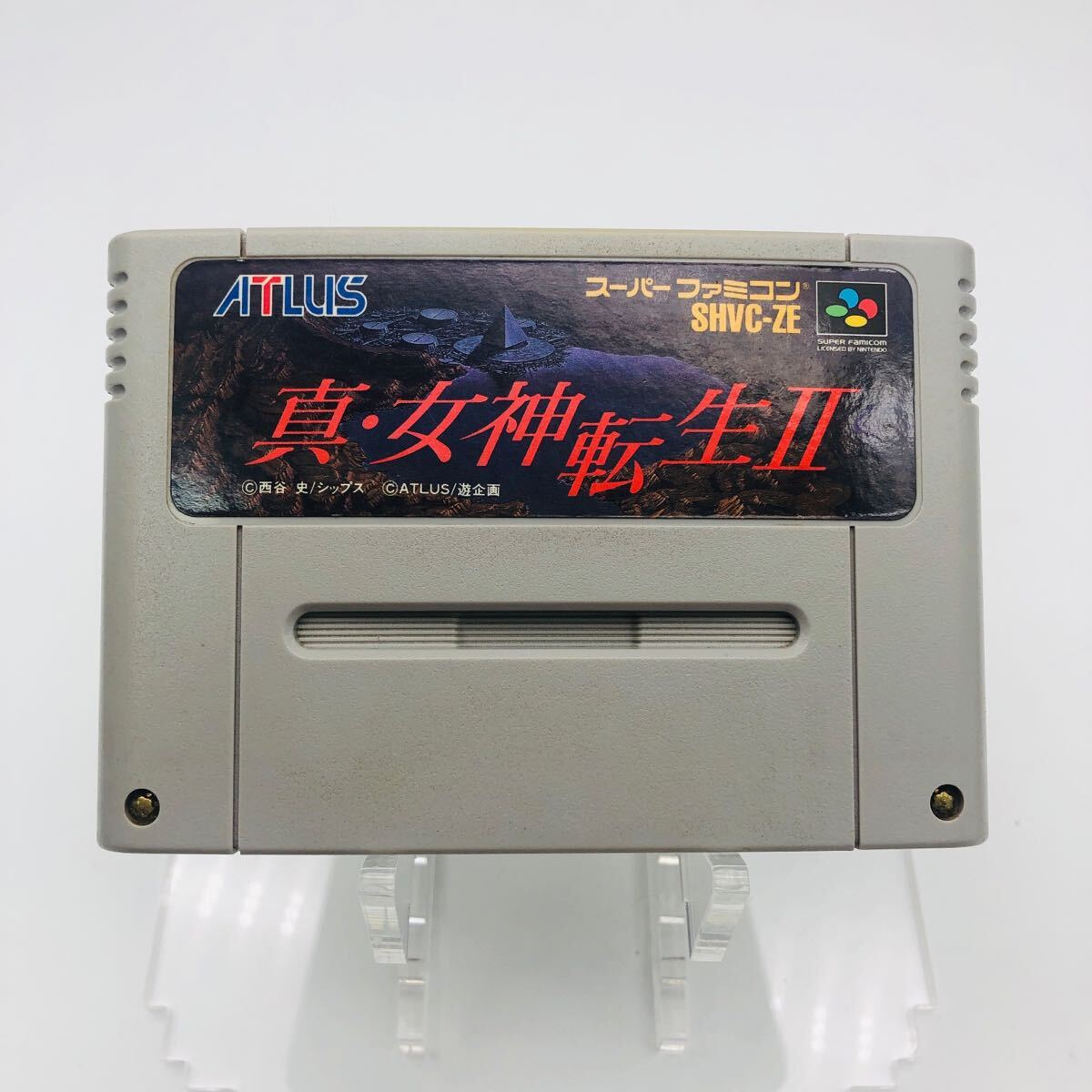 SFC 女神転生2 ATLUS◆動作確認済 現状品 ソフトのみ レトロゲーム 任天堂 スーパーファミコン拍卖