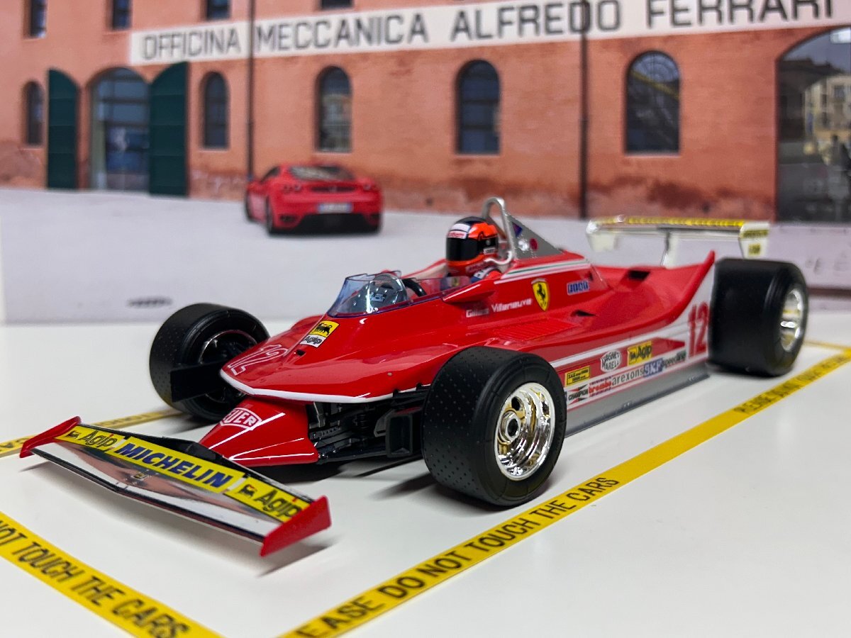 新発売 Burago 1/18 Ferrari 312T4 #12 SOUTH AFRICA GP KYALAMI 1979 GILLES VILLENEUVE フェラーリ ブラーゴ拍卖