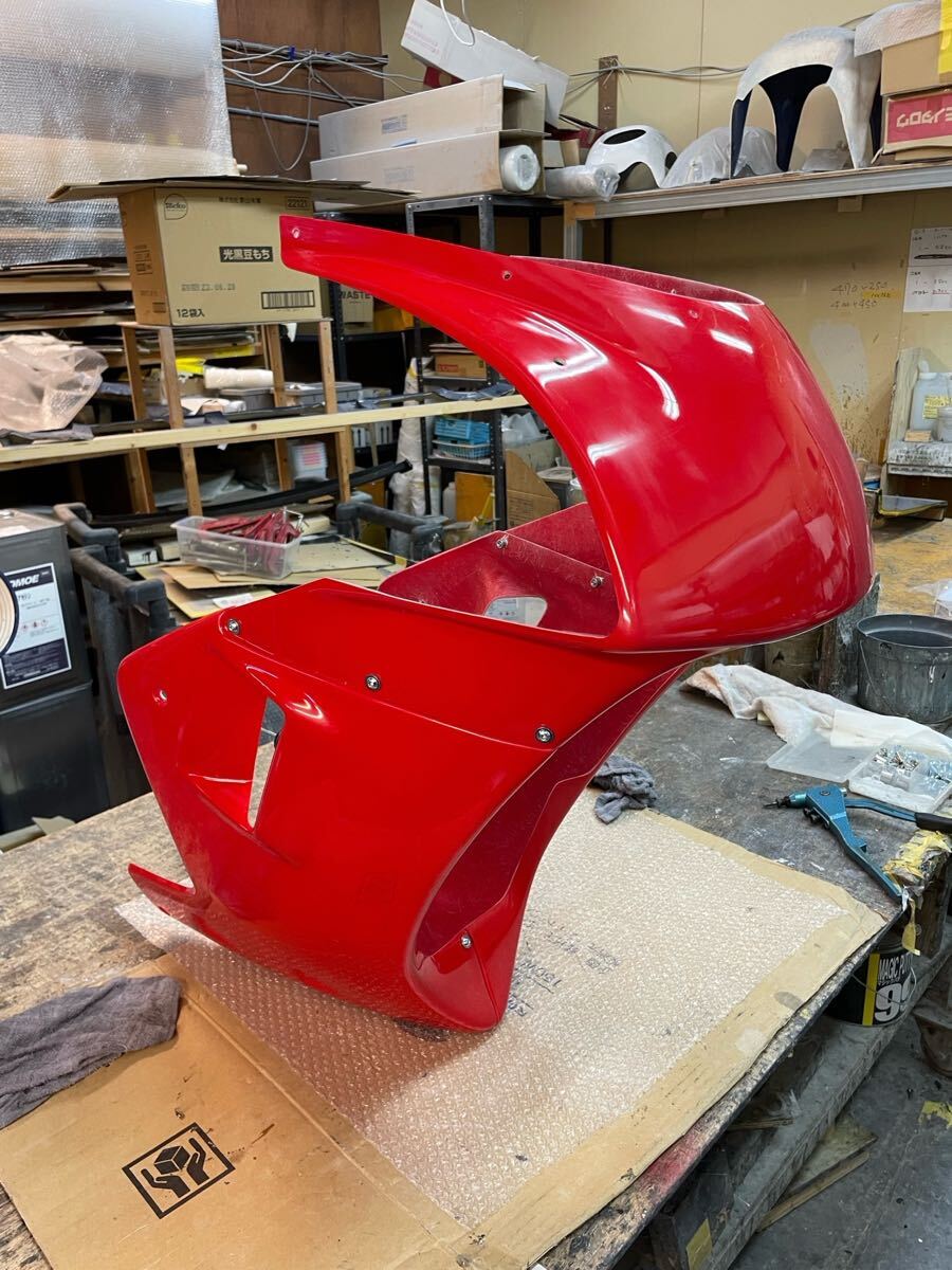 NSR50後期純製形状カウリング レッド 強化バージョン拍卖
