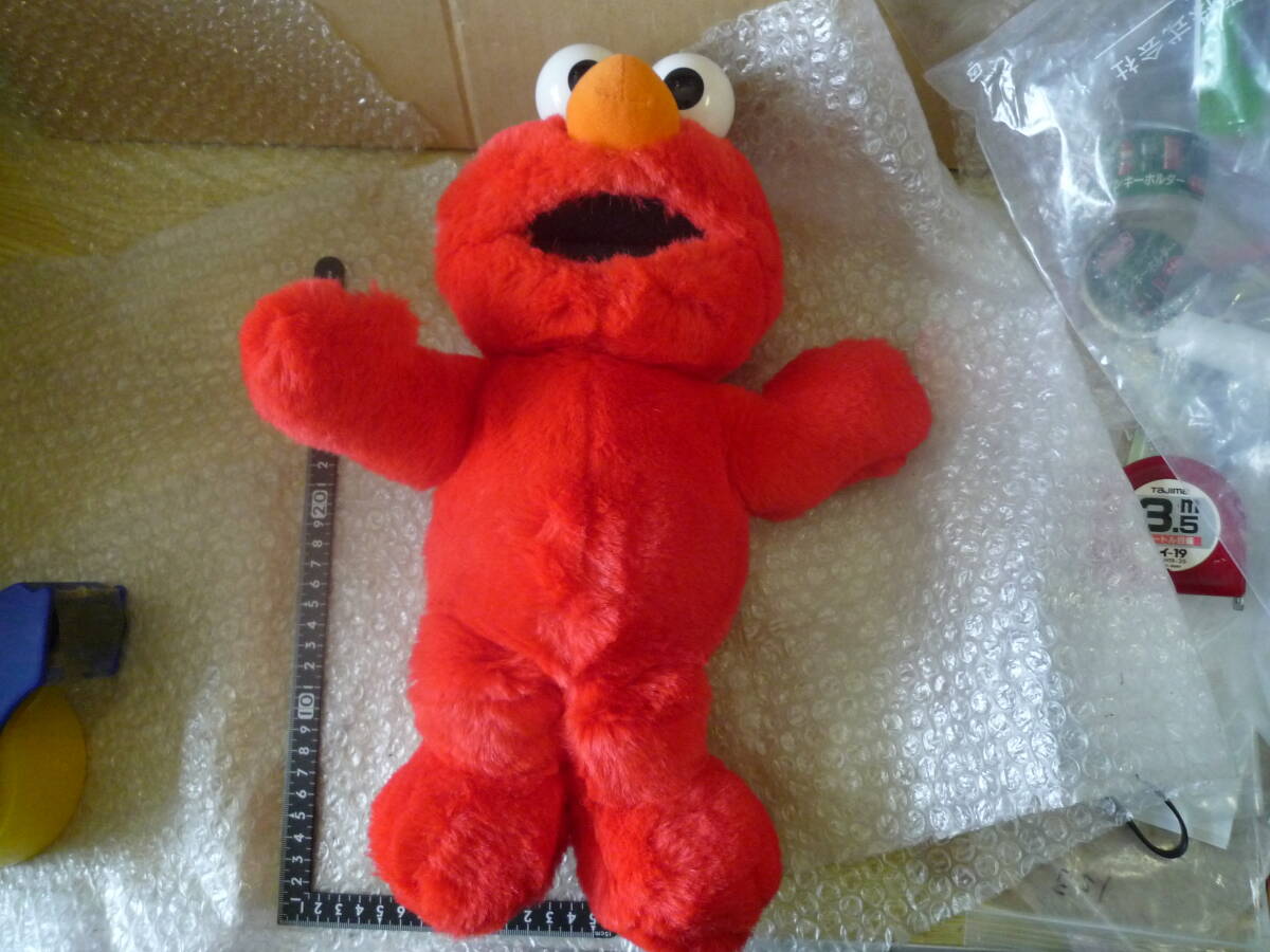 当時物 セサミストリート おしゃべり エルモ ぬいぐるみ 現状渡し品 同梱不可拍卖