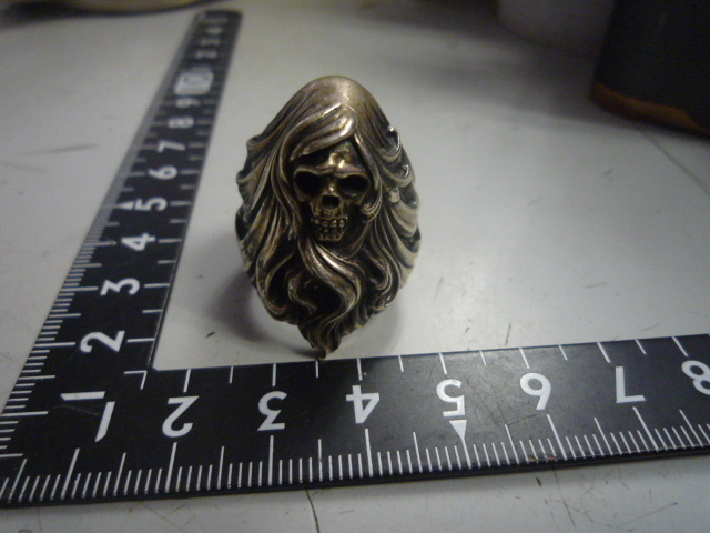Rat Race ラットレース VENUS SKULL RING ヴィーナススカルリング シルバー925 16号 現状渡し品拍卖