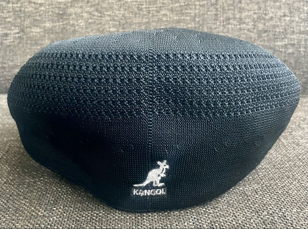 【極美品】KANGOL TROPIC 504 VENTAIR ハンチング 黒M拍卖