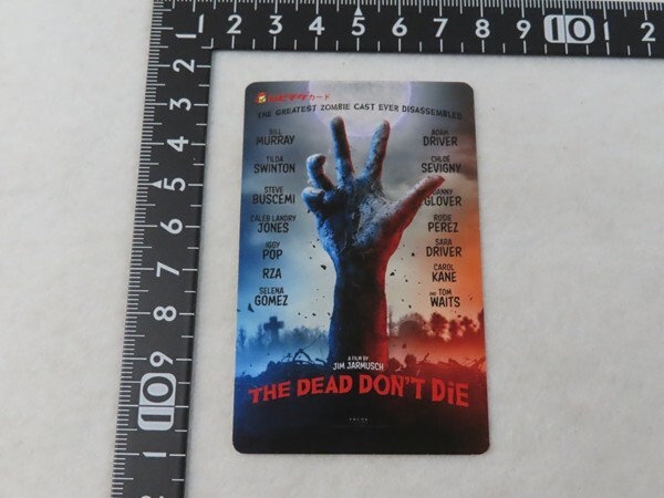 20250425M/■映画 ムビチケ 使用済み 半券■THE DEAD DON'T DiE拍卖