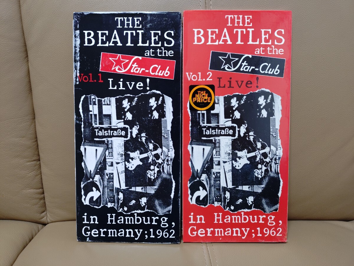 ★ビートルズ THE BEATLES★THE BEATLES at the Star-Club Live! Vol.1,Vol.2★In Hamburg,Germany;1962★2CD With Tall Box★中古★Rare拍卖