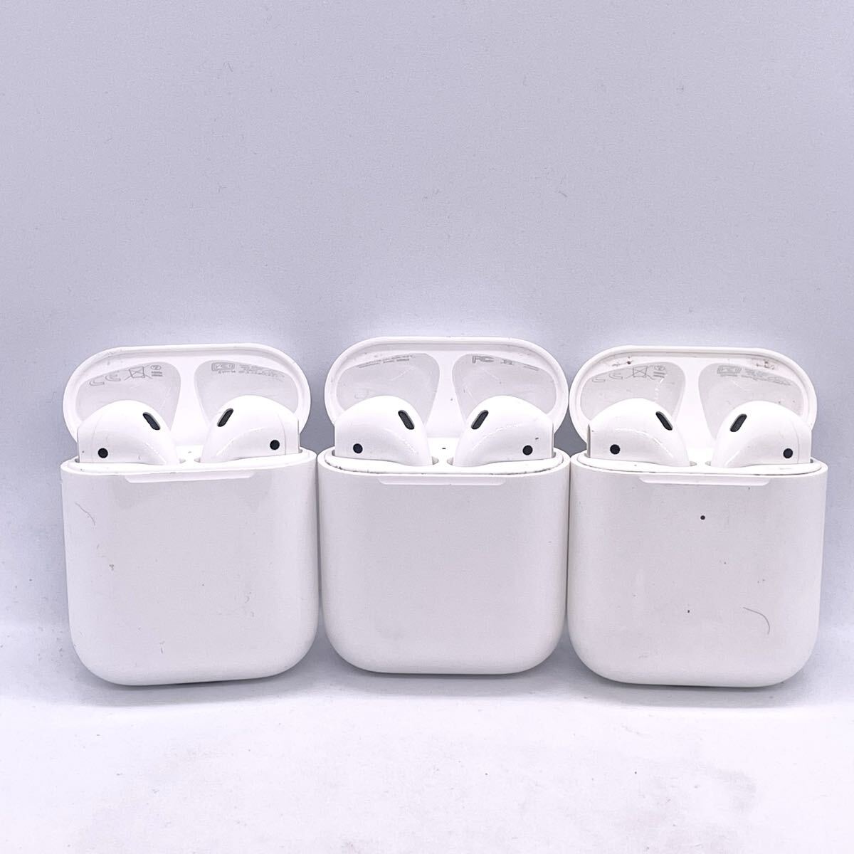 (a383)ジャンク品 正規品 Apple AirPods アップル エアポッズ 第1世代 第2世代 ワイヤレスイヤホン ワイヤレス イヤホン A1602 A1938拍卖