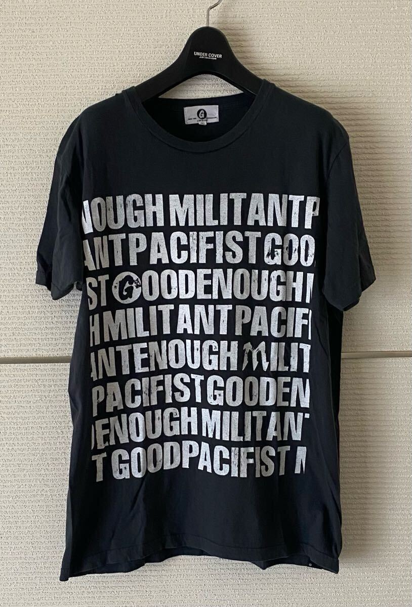 希少 グッドイナフ×MILITANT PACIFIST×FABRICTee ヴィンテージ拍卖