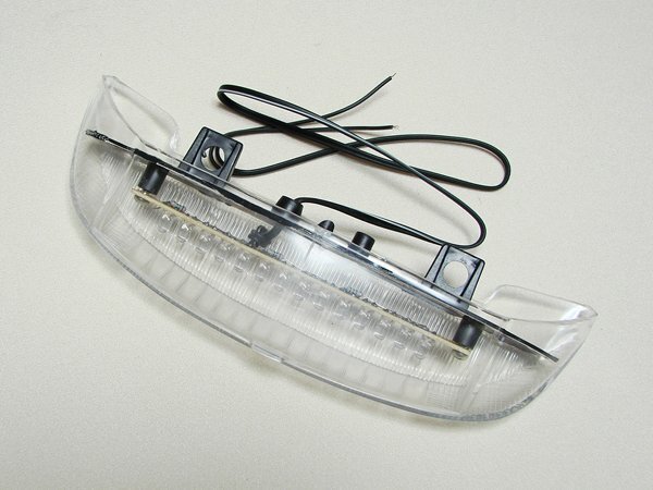 送料格安 SuperDio ZX AF28 LEDリアスポイラー用クリア/ブルーLEDテールランプ AF27 スーパーディオ ウイング ストップランプ ブレーキ拍卖