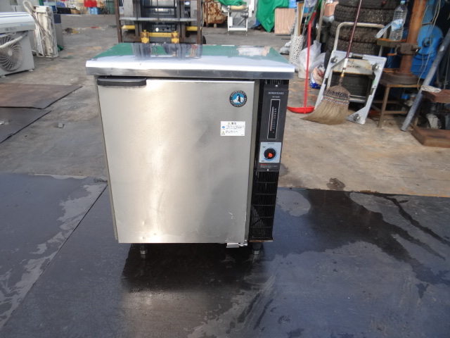 K0508 茨城県常総市 HOSHIZAKI ホシザキ RT-63PTA-R テーブル形 冷蔵庫 74L 中古品拍卖