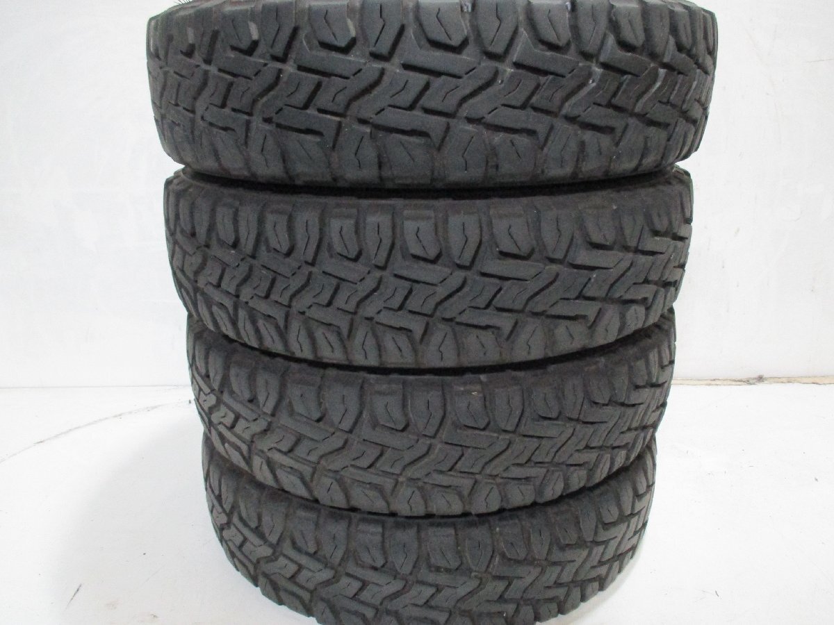 145/80R12 80/78N LT (4本) I-697 深溝 中古タイヤ TOYO OPEN COUNTRY R/T拍卖
