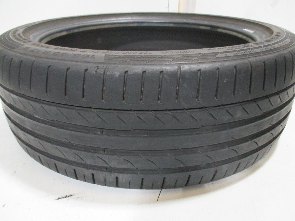 195/45R17 81W (1本) I-726 中古タイヤ コンチネンタル sport contact 5拍卖