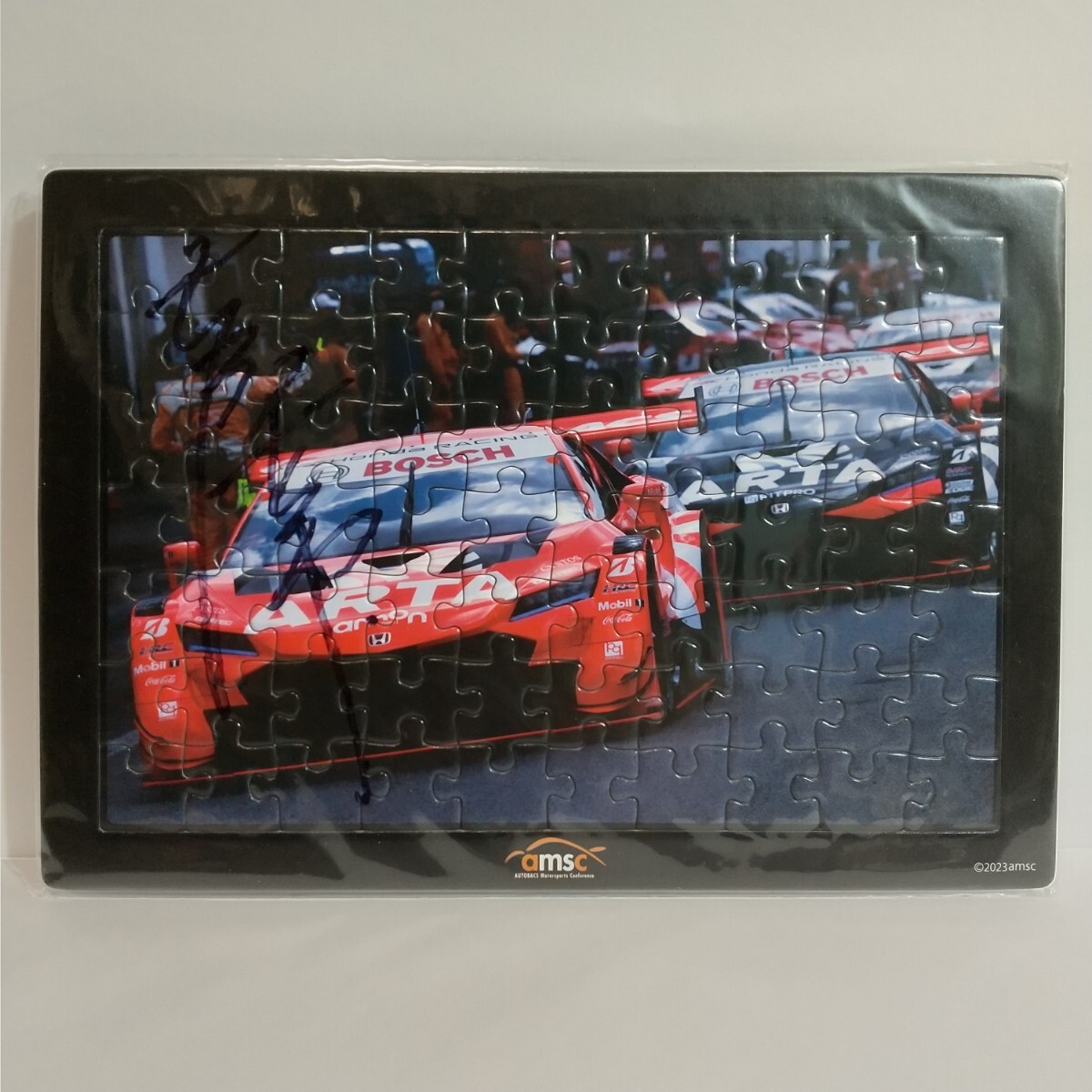土屋圭市 直筆サイン入り ARTA NSX スーパーGT2023 パズル 70ピース 未開封品拍卖
