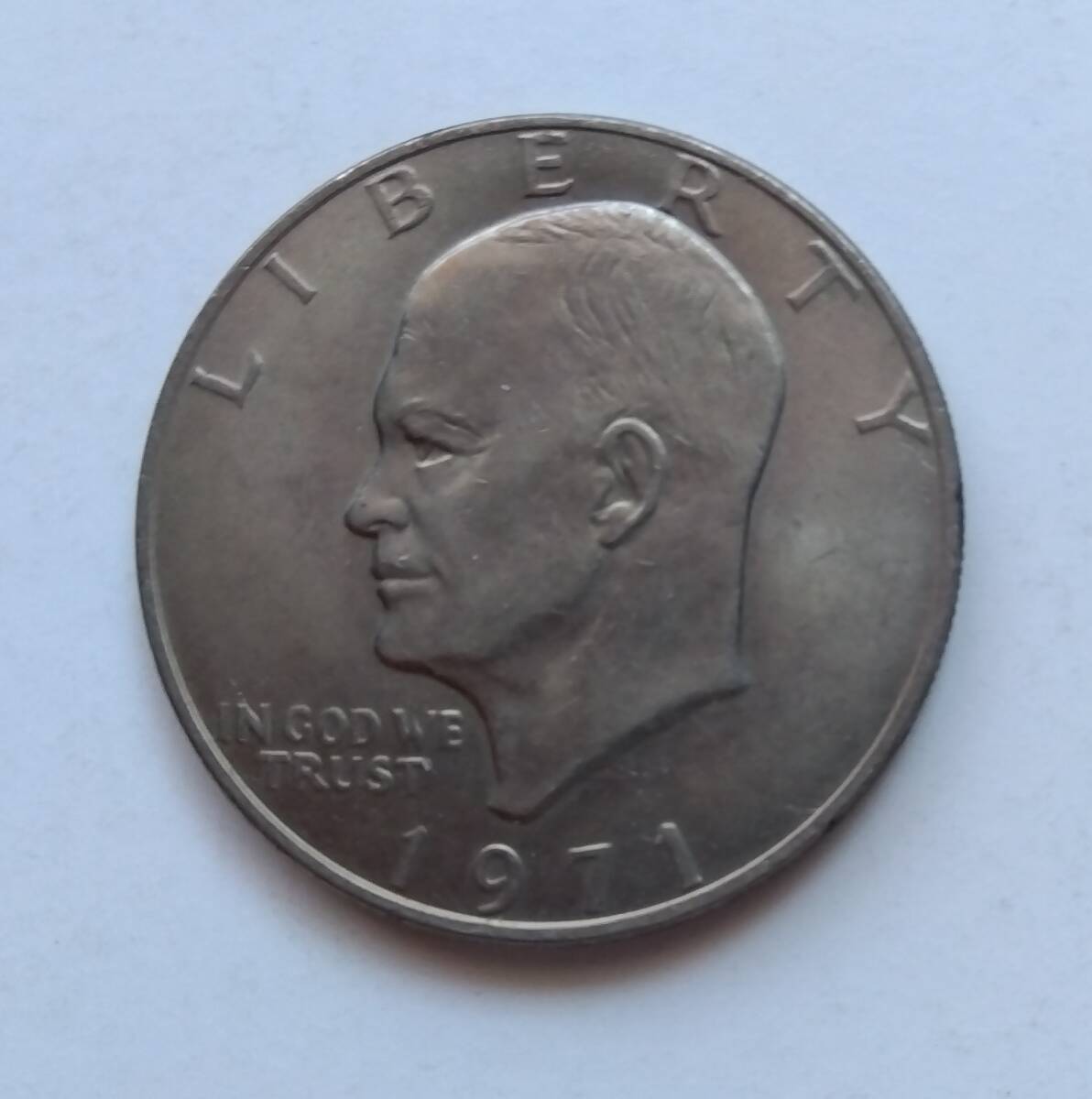 アイゼンハワー 1ドル硬貨 1971年 ワンダラーコイン リバティコイン拍卖