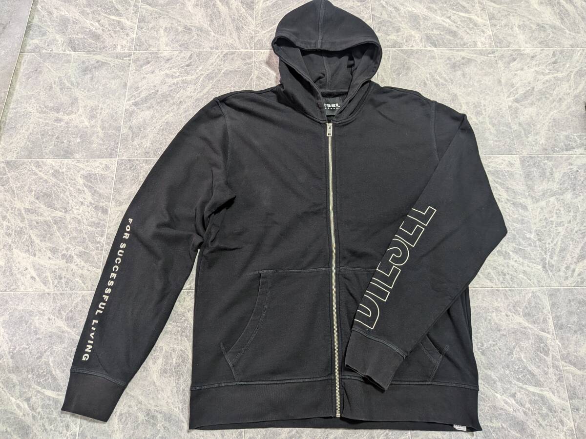 ディーゼル DIESEL ジップアップパーカー ビッグサイズ拍卖