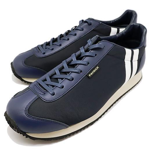 日本製 パトリック ネバダ エコツイル ネイビー 43 27.0cm(目安)拍卖