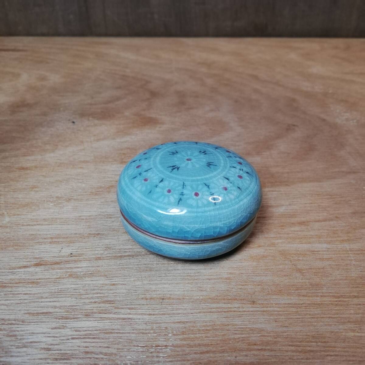 高麗青磁 香合 茶道具 香道具 拍卖