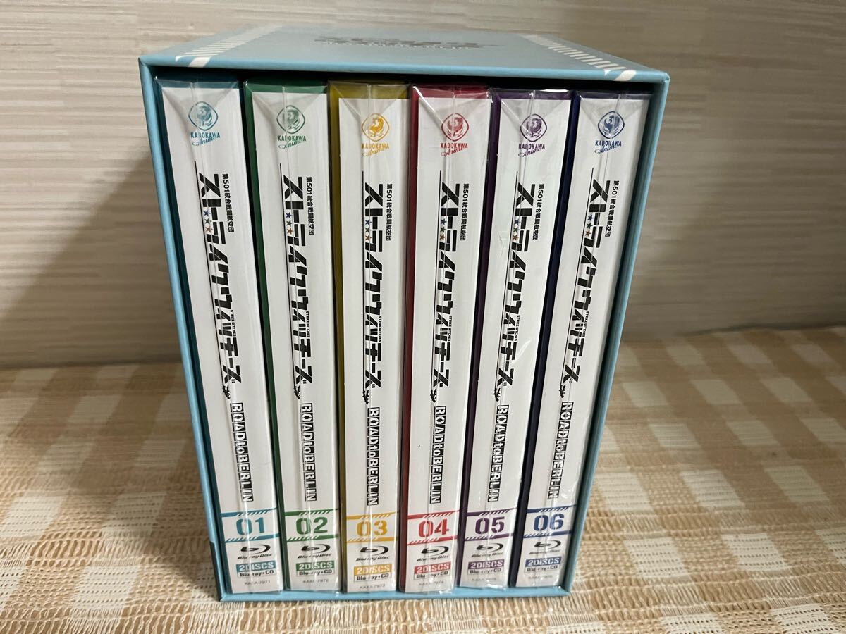 ストライクウィッチーズ ROAD to BERLIN BOX付全6巻セット Blu-ray 即決 送料無料拍卖