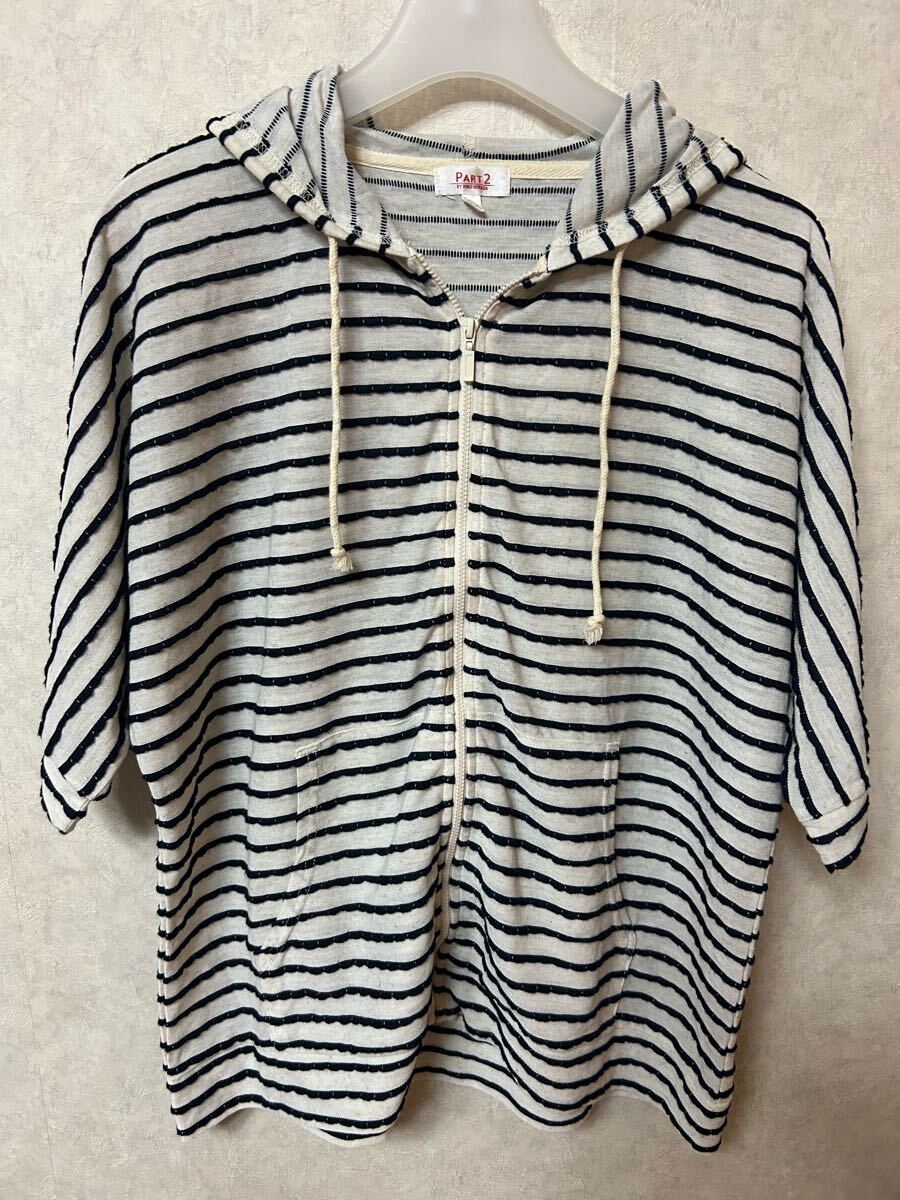 ジュンコシマダPART2のジップアップパーカー美品L拍卖