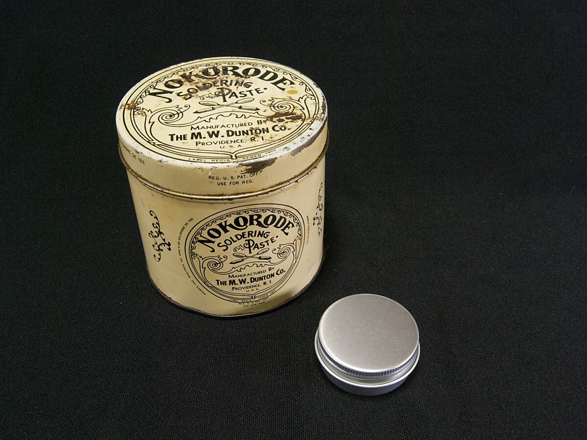 ♪♪Nokorode Flux Paste 10g小分け アルミ缶入り #3382、ノコロード ハンダ・ペースト フラックス♪♪拍卖