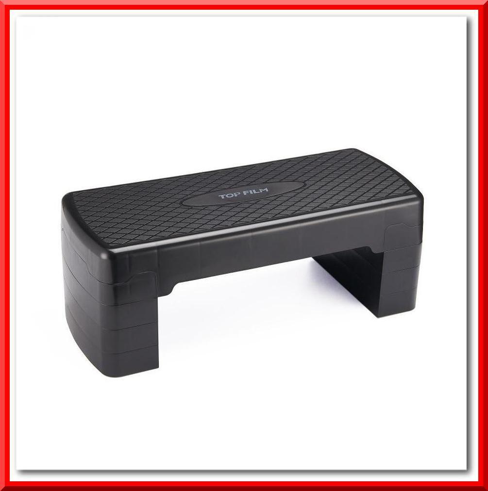 【新品】ステップ台 フィットネス 踏み台 折りたたみ 4段 踏み台昇降運動(ブラック)拍卖